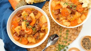 3 Hearty Stew Recipes  Classic Beef Hearty Chicken Vegan Mushroom [upl. by Varhol]