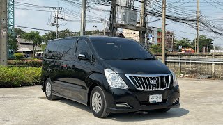 รีวิว Hyundai H1 25Elite AT 2016รองท็อป เบาะ3แถว มีจอกลาง15นิ้ว รถบ้าน [upl. by Mccormac]