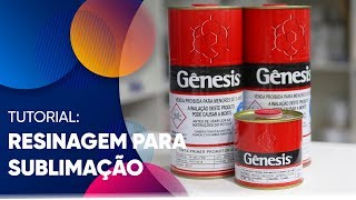 COMO RESINAR PRODUTOS RÍGIDOS PARA SUBLIMAÇÃO [upl. by Samy]