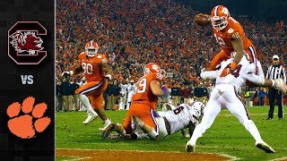 South Carolina vs Clemson Football Highlights 2018 [upl. by Nehtan]