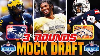 3 Round 2025 NFL Mock Draft [upl. by Abocaj924]