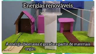 Maquetes de FONTES DE ENERGIA  Atividade de Ciências [upl. by Otrebla222]