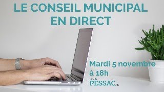 Conseil municipal du 5 novembre 2024 [upl. by Bearce]