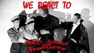 We Watch Abbott amp Costello Meet Frankenstein  First Watch Reaction  Three on a Couch [upl. by Lihka]