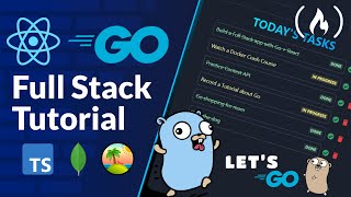 Go and React Full Stack App – Go Tutorial for Node Developers [upl. by Veator390]