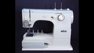 Elna Supermatic su 62c sewing machine test [upl. by Hultgren]