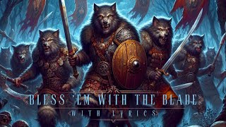 POWERWOLF Bless Em With The Blade With Lyrics [upl. by Lossa]