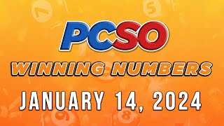 P49M Jackpot Ultra Lotto 658 2D 3D and Superlotto 649  January 14 2024 [upl. by Oram163]