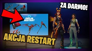 ✅Zobacz jak zrobić szybko zadania Akcji Restart i odebrać darmowe rzeczy Fortnite OG [upl. by Euqinwahs]