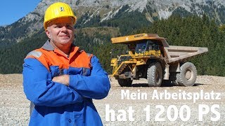 Hauly fahren am Erzberg  Komatsu HD 7857 Muldenkipper im Einsatz [upl. by Eardnaed]