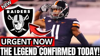 💥🥳RAIDERS SIGN TO ACTIVE ROSTER JUST CONFIRMEDLAS VEGAS RAIDERS NEWS TODAY [upl. by Eiger]