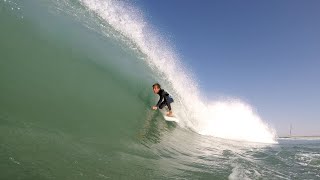 Surf coaching  Maroc  Tim Ehrhard 13yo [upl. by Furlong]