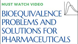 Bioequivalence Problems and Solutions for Pharmaceuticals [upl. by Ecnatsnok]