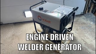 Hobart 145A  Engine Driven Welder Generator  Unboxing Review Video amp DIY Repair￼ [upl. by Ric]