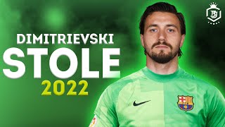 Stole Dimitrievski 2022  Welcome To Barcelona  Amazing Saves Show  HD [upl. by Ayet]