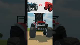 Mahindra 575 vs Sonalika 60 Indian vehicles simulator 3d tochan youtube [upl. by Yllier547]