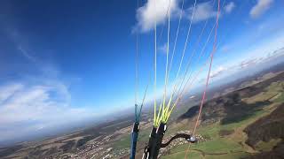 BEST MOMENTS Paragliding Jena  Jenzig Thermaling [upl. by Eneleoj821]