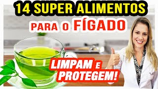 14 Super Alimentos para o Fígado LIMPAM e PROTEGEM [upl. by Aihcila90]