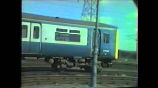 Brand new Class 321 on test Grantham September 1988 [upl. by Nohsram]