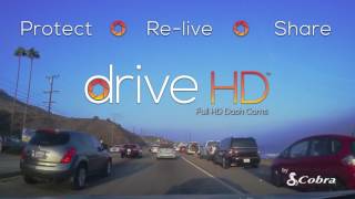 Cobra Drive HD Dash Camera Promo Video [upl. by Mercie]