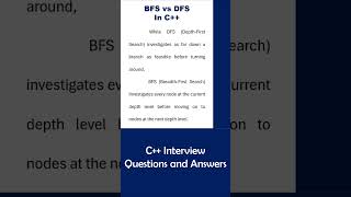 bfs vs dfs in c [upl. by Anetsirk]