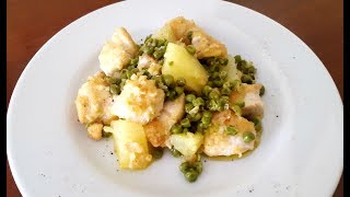 SPEZZATINO DI POLLO CON PISELLINI E PATATE⭐RITA CHEF  Gustosissimo [upl. by Arukas]