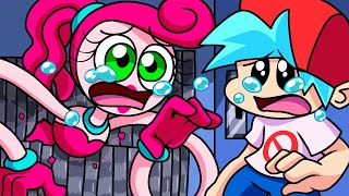 Mommy Long Legs Death  Poppy Playtime amp FNF Animation [upl. by Teyugn]