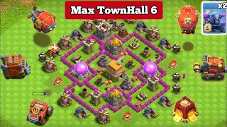 Max Siege Machine vs Max Town Hall 6  Clash of Clans [upl. by Erna402]