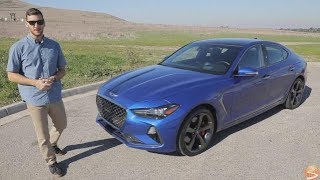 2019 Genesis G70 33T Dynamic RWD Test Drive Video Review [upl. by Barna211]