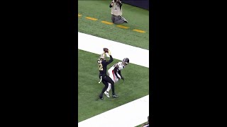 Chris Olave catches for a 26yard Touchdown vs Atlanta Falcons [upl. by Erdua]