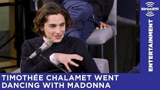 Timothée Chalamets First Time Meeting Andy Cohen [upl. by Lainad]