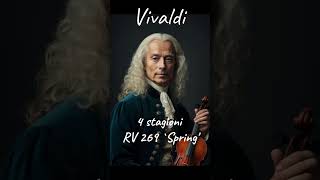 Vivaldi  4 Stagioni RV 269 Spring [upl. by Ennaeiluj]