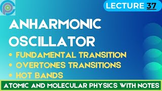 What is anharmonic oscillator in spectroscopy  Fundamental Transitions  Hot Bands [upl. by Noid668]