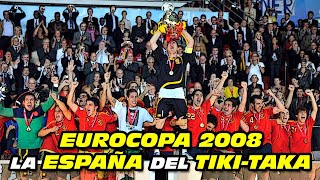 CAMPEÓN 🏆 EURO 2⃣0⃣0⃣8⃣ La 🇪🇸 del TIKITAKA ⚽ [upl. by Quintus174]