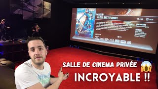 je découvre une INCROYABLE SALLE DE CINÉMA PRIVÉE [upl. by Blackmore]