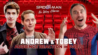 Andrew Garfield  Tobey Maguire  Audience Reaction  Spiderman No Way Home [upl. by Ephraim]