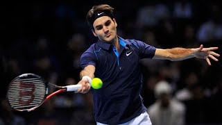 Roger Federer forehand compilation SLOW MOTION [upl. by Hsot]