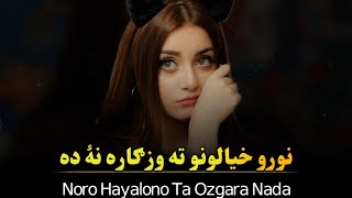 Noro Hayalono Ta Ozgara Nada  pashto sad ghazal  shayari  poetry  2023  Pashtoon Voice [upl. by Olinde]