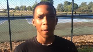 Saginaws Andrew Farrell talks about college tennis future [upl. by Ttenrag]