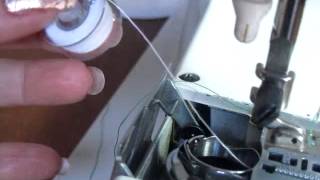 How to thread and use Elna SU sewing machine [upl. by Eidnam]