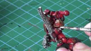 Warhammer 40k How To Paint Khorne Berzerkers [upl. by Yleve470]