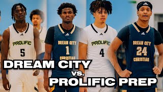 Prolific Prep vs Dream City at CRUSH IN THE VALLEY Tyran Stokes amp Zoom Diallo GO OFF [upl. by Ellenoj]