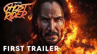 Ghost Rider  First Trailer  Keanu Reeves [upl. by Anawqahs]