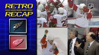 Fedorov scores all 5  Retro Recap  Capitals vs Red Wings [upl. by Kittie]