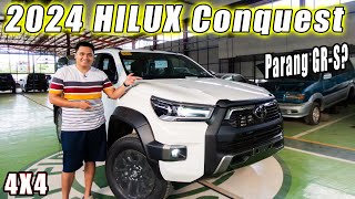 2024 Toyota Hilux Conquest 4X4 The best upgrades andito na  Walk around Tour [upl. by Nodnnarb]