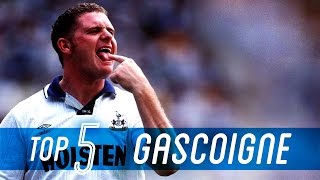 Las 5 Mejores LOCURAS de GASCOIGNE [upl. by Dittman]