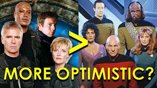 Is Stargate More Optimistic Than Star Trek [upl. by Steffy470]