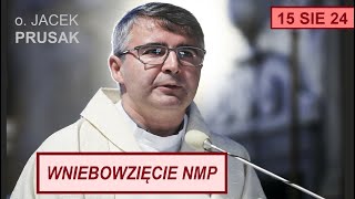 JACEK PRUSAK SJ  quotNiezwykła dojrzałość wiary Maryiquot kazanie 150824 [upl. by Annis516]