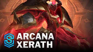 Arcana Xerath Skin Spotlight  League of Legends [upl. by Trebliw907]