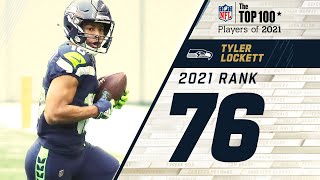 76 Tyler Lockett WR Seahawks  Top 100 Players of 2021 [upl. by Veradia]